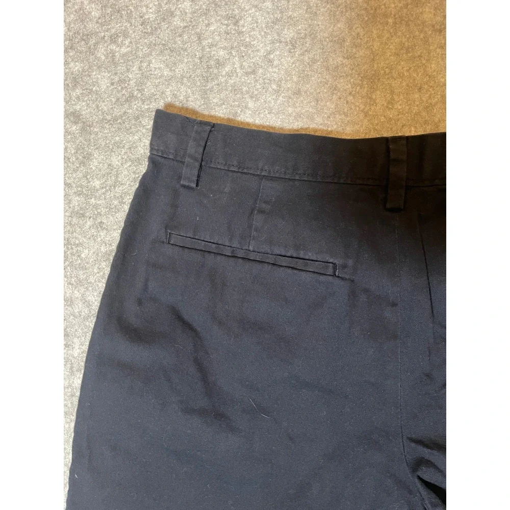Banana Republic Aiden Shorts Mens 30 Navy Blue Slim Fit Chino Stretch Cotton